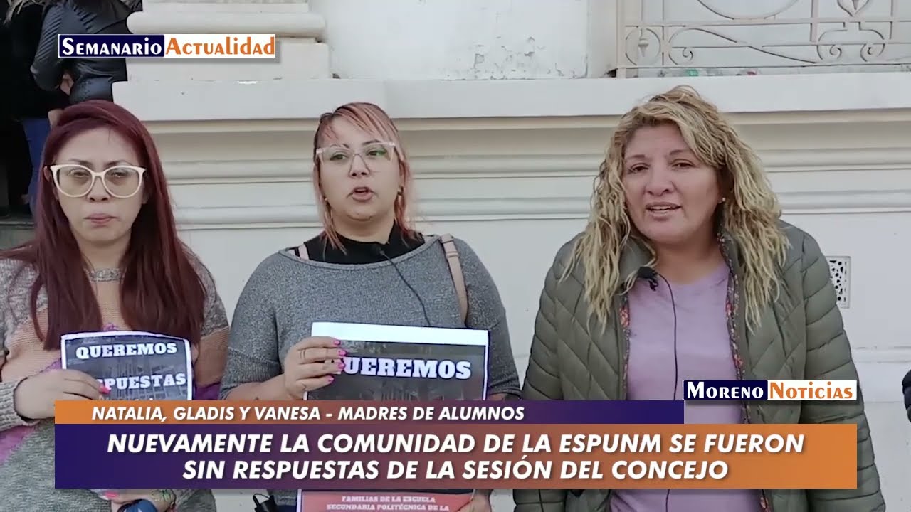 Nuevamente la comunidad de la ESPUNM se fueron sin respuestas de la ...