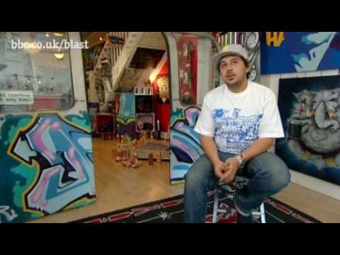 Street Art interview with David Samuel from Rarekind (BBC Blast)