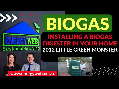 Introduction of Biogas digester -  The Little Green Monster