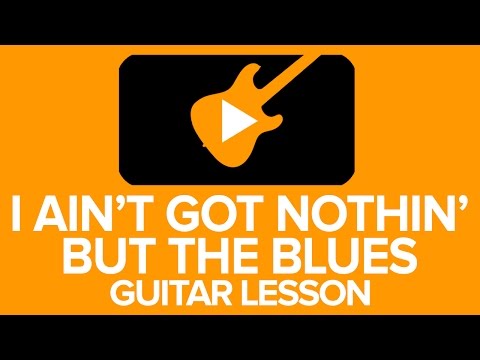 Andy's Lab – Robben Ford – I ain't got nothin' but the blues Guitar Lesson – Tab N.2