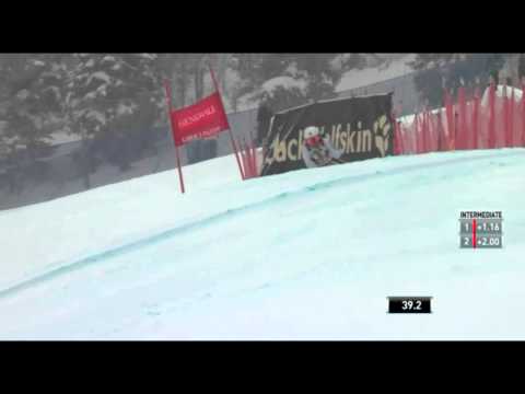 Спуск российской чемпионки в Лэйк Луиз