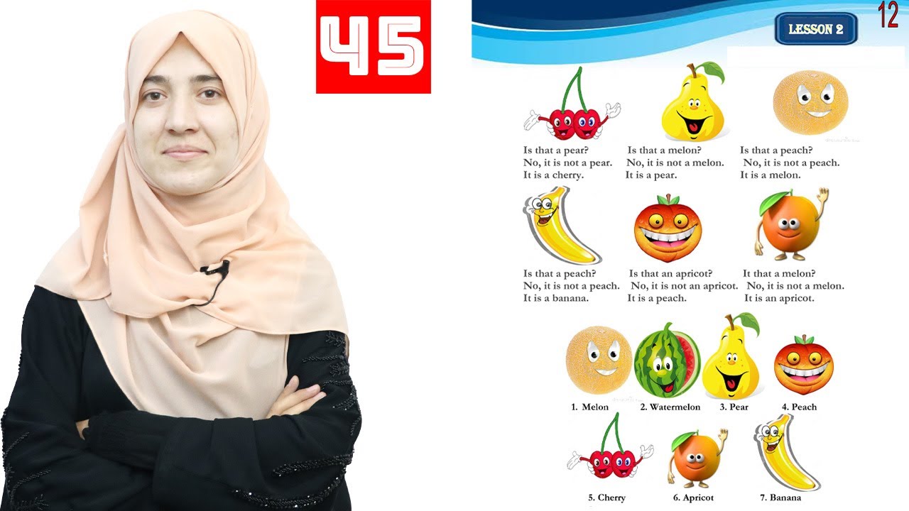 Class 4 - English _ Lesson 45 / انگلیسی څلورم ټولګی - لوست 45