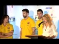 FC Barcelona - Shakira: La receta del fútbol y la educación es infalible