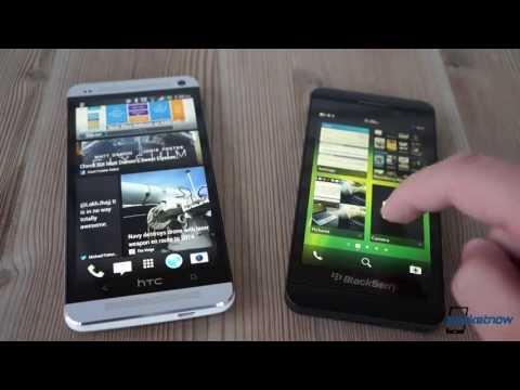 HTC One vs BlackBerry Z10