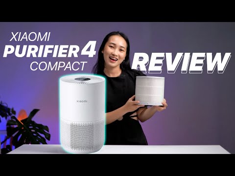 Review máy lọc không khí siêu nhỏ gọn Xiaomi Purifier 4 Compact - giá rẻ cho mọi nhà
