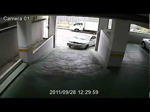 Falhanço épico no estacionamento