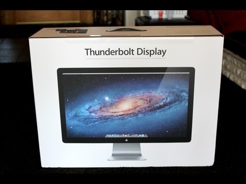 tldtoday - Apple Thunderbolt Display Purchase Link: http://goo.gl/5nMYN This is my unboxing of Apple's new 27