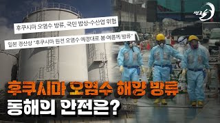 후쿠시마 오염수 해양 방류! 동해의 안전은?