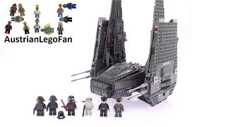 Lego Star Wars 75104 Kylo Ren´s Command Shuttle - Lego Speed Build Review