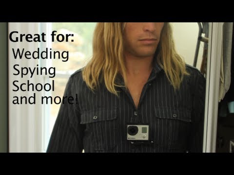 how to attach gopro to chesty