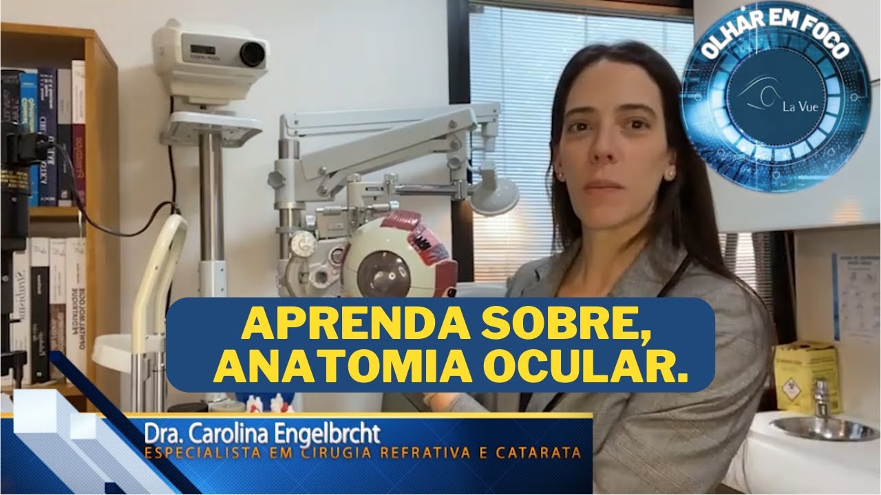 Aprenda sobre. "A anatomia ocular"  com a Dra. Carolina Engelbrecht da @ClinicaLaVueYT