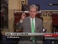 Tom Coburn on the Senate Floor Tom Coburn on the Senate Floor
