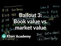 Bailout 3: Book value vs. market value