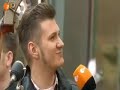 The Baseballs perform unplugged in a TV show on ZDF their single 