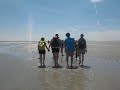 A hike on the shallows from Genets to Le Mont St Michel A hike on the shallows from Genets to Le Mont St Michel
