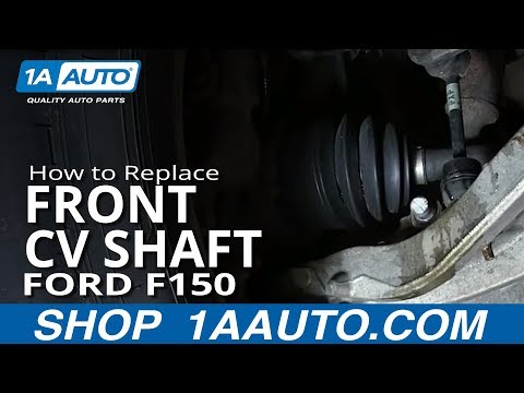 How To Install replace Front Drive Axle CV Joint Half Shaft 2004-10 Ford F-150