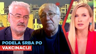 Podela srba po vakcinaciji - Uranak dr Branimir Nestorović i Tomislav Stevanović