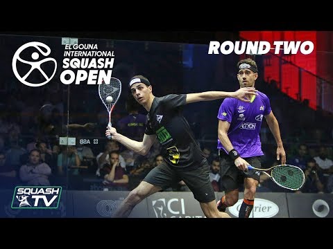 Squash: El Gouna International 2018 - Men's Rd2 Round Up [P2]