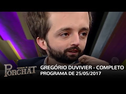 Programa do Porchat com Gregório Duvivier