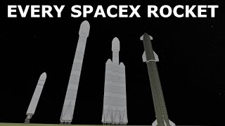 KSP: Building Every SpaceX Rocket In Kerbal Space 