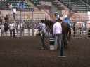 derek riding bo at the special olympics in his western riding class. he won 3rd place