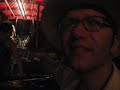 Burning Man 2006 - Riding on a steam engine ...