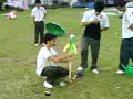 Water rocket experiment