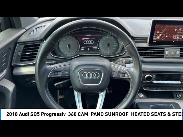 2018 Audi SQ5 Progressiv | 360 CAM | PANO SUNROOF  in Cars & Trucks in Strathcona County