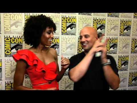 chuckthemovieguy - Chuck the Movieguy interviews and crushes on Annie Ilonzeh who plays Kate Prince on the new Charlies Angels TV reboot.
