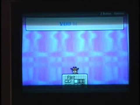 Very early M3 translation on a Game Boy Player