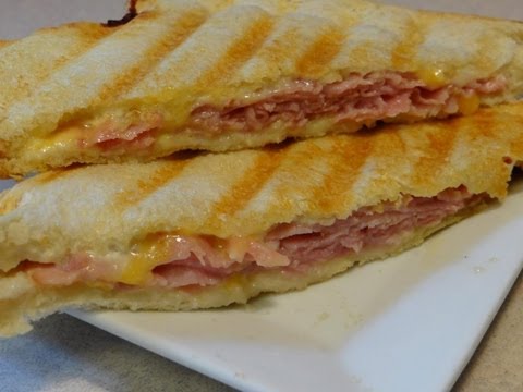 panini - Using your Foreman grill to make a panini! Click on SHOW MORE to see all the magic below! This is a panini, but yet, not a panini. Why? It doesn't use the ci...