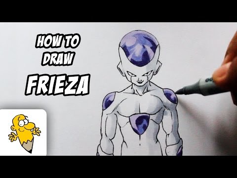 how to draw dbz character