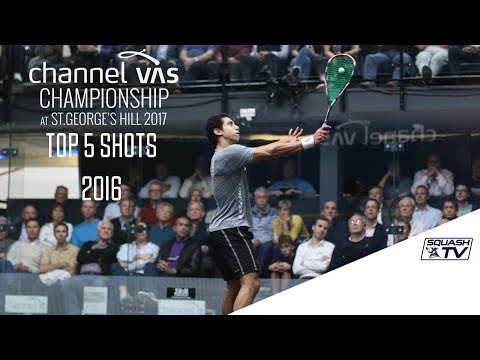Squash: Top 5 Shots of the Tournament - Channel Vas Champs 2016