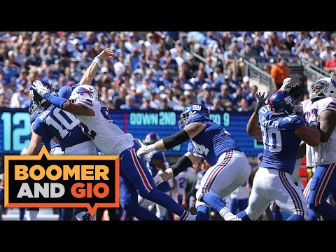 Video: Josh Allen vs Eli Manning | Boomer & Gio