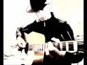 Blues with and and beat box. Bass notes on the low strings are dropped one ocatave for a thicker sound - using an OC-3 Octaver.