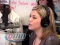 Q100 Atlanta - Kelly Clarkson on the Bert Show- PT2
