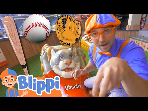 Blippi 22. Blippi at the Baseball Stadium Thumbnail