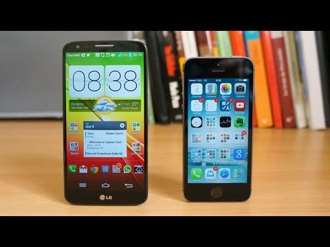iPhone 5S vs LG G2