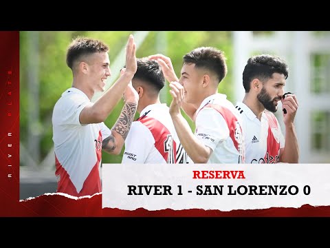 #ReservaLPF  River 1 - San Lorenzo 0 [RESUMEN COMPLETO]