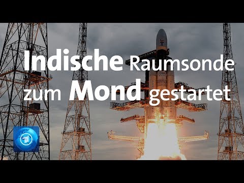 Indien auf dem Weg zum Mond: Weltraummission Chand ...