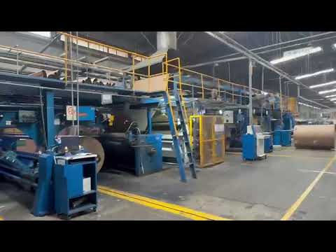 Agnati Langston Fosber Double Wall / 5-Ply Corrugating Line, Complete Corrugators | Alpine CS Machinery (1)