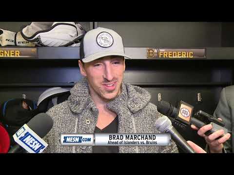 Video: Brad Marchand on Patrice Bergeron's 1,000th game as a Bruin