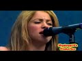 shakira   dia especial en vivo  vestida de negro 