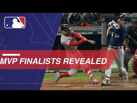 Video: MLB announces the 2018 Most Valuable Player finalists