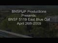 BNSF 5119 East @ Blue Cut