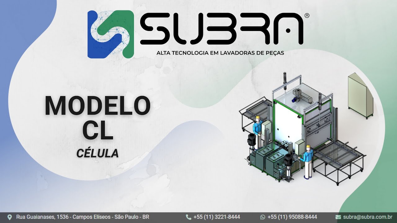 CL - Lavadora de Peças Industriais Subra