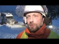 Hochschwarzwald versinkt im Schnee - Golf versucht weiter zu kommen und fängt Feuer