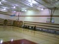 Filming a Ghost biplane from a T-Rex 450 heli onboard camera at the Community Center in Sparta, WI