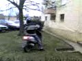 chute en motocyclette du a un éxès de lichette! chute en motocyclette du a un éxès de lichette!