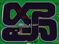 like super sprint, this version only supports two players but has different (more challenging) tracks.